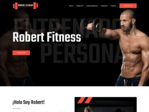 Pagina Web Prediseñada para entrenador personal