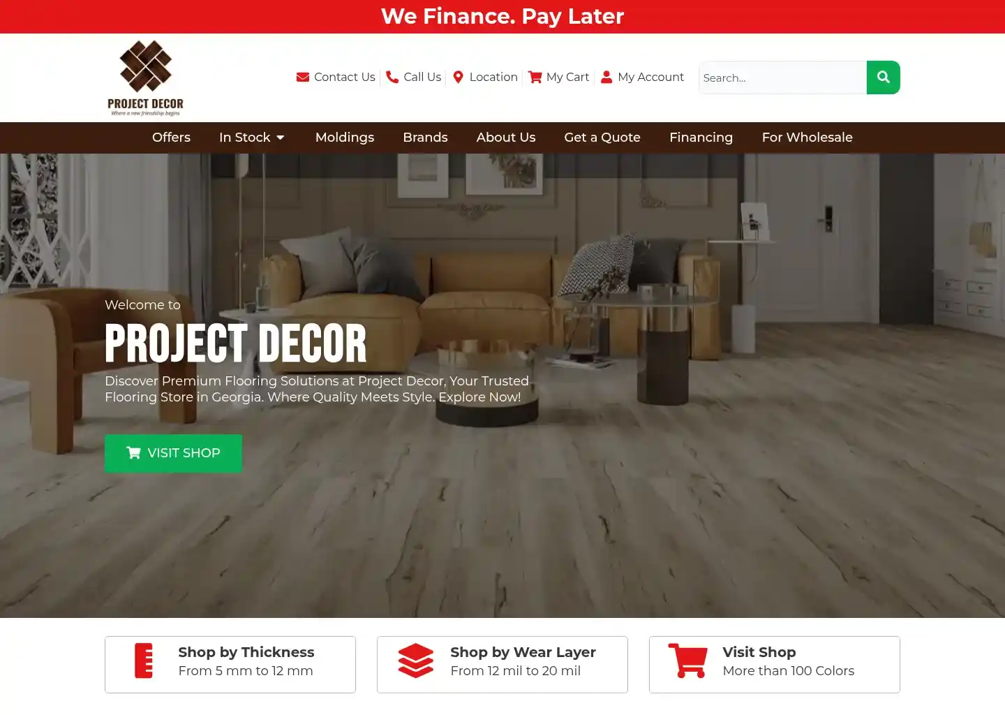 Project decor web