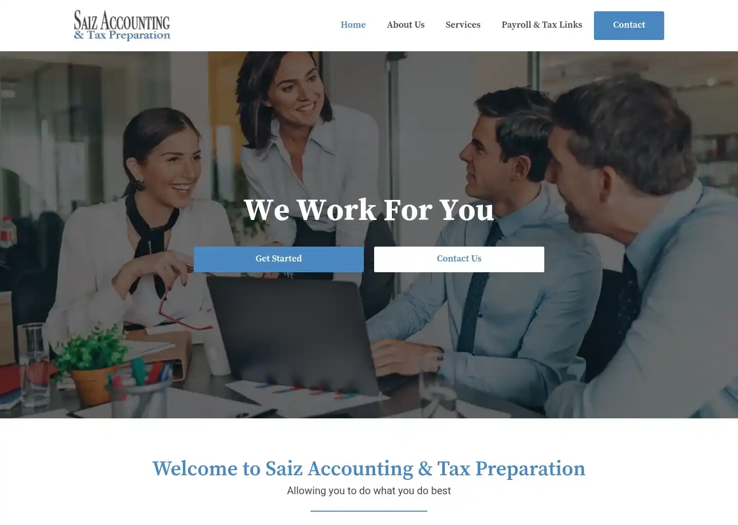 Saiz Accounting web